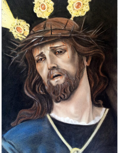 Retrato Cristo de la Salud de San Rafael Jerez