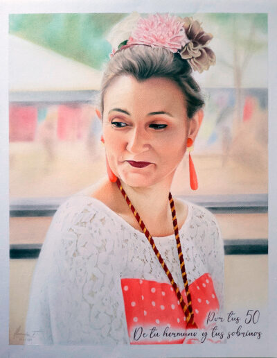 Bonito encargo de mi cliente para regalar a su hermana estas Navidades