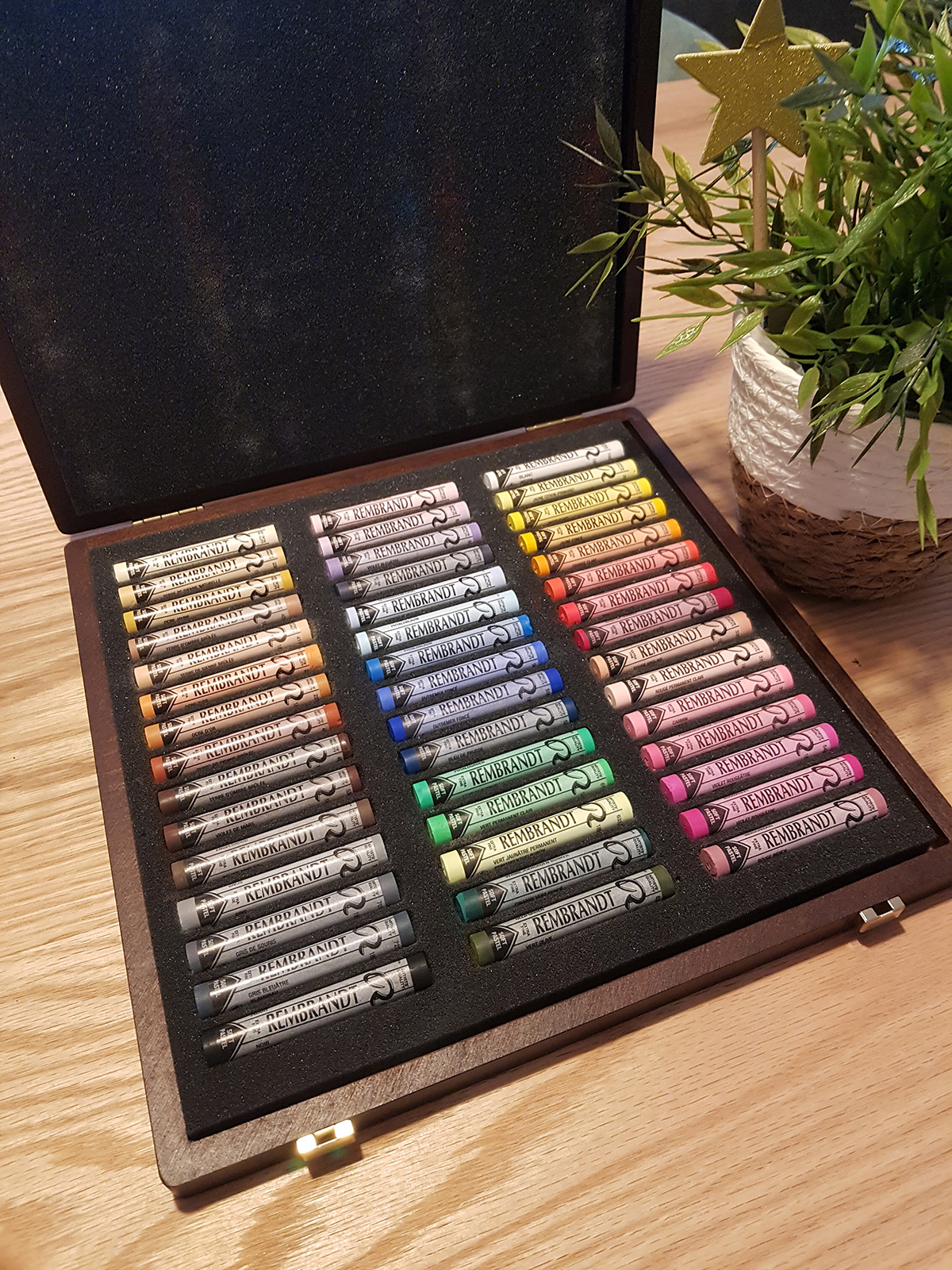 Caja de pasteles Rembrandt