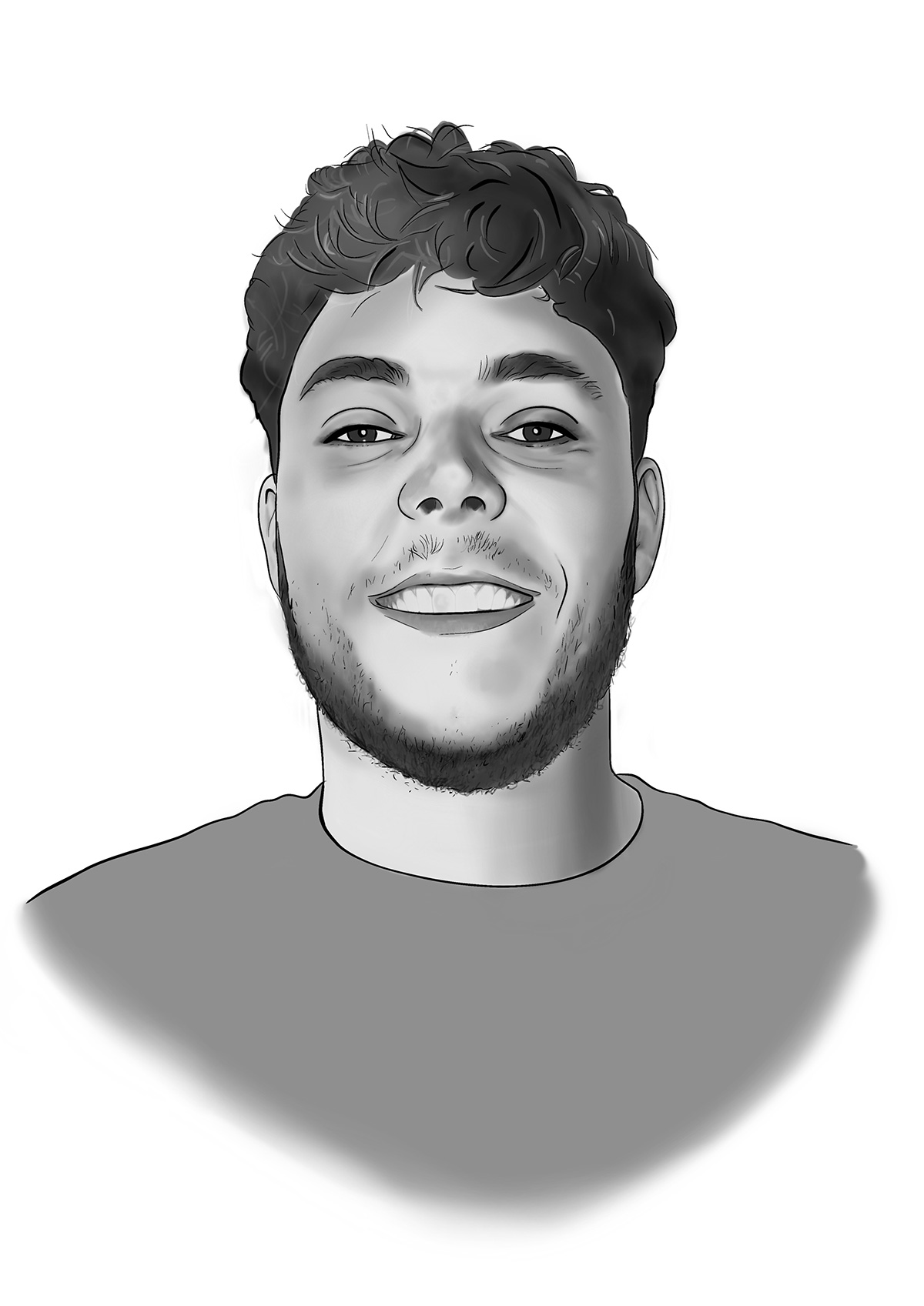 Retrato digital familiar personalizado